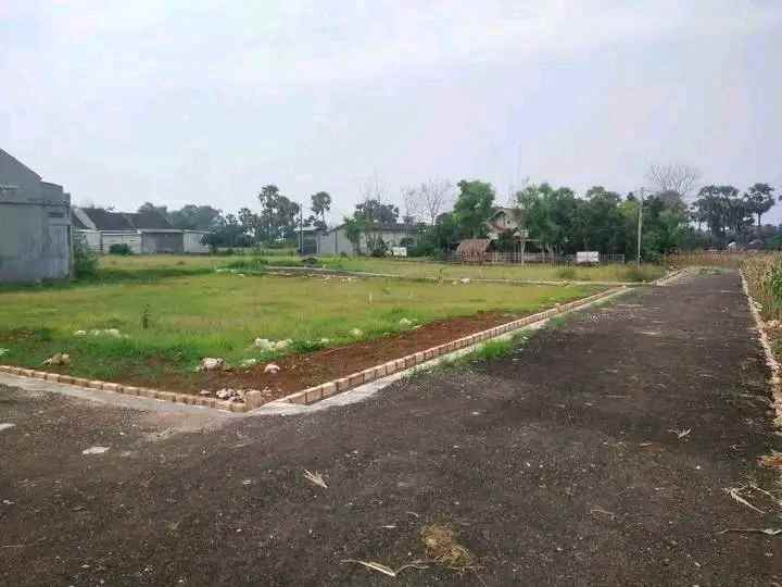 tanah strategis nol jalan poros desa lokasi manunggal