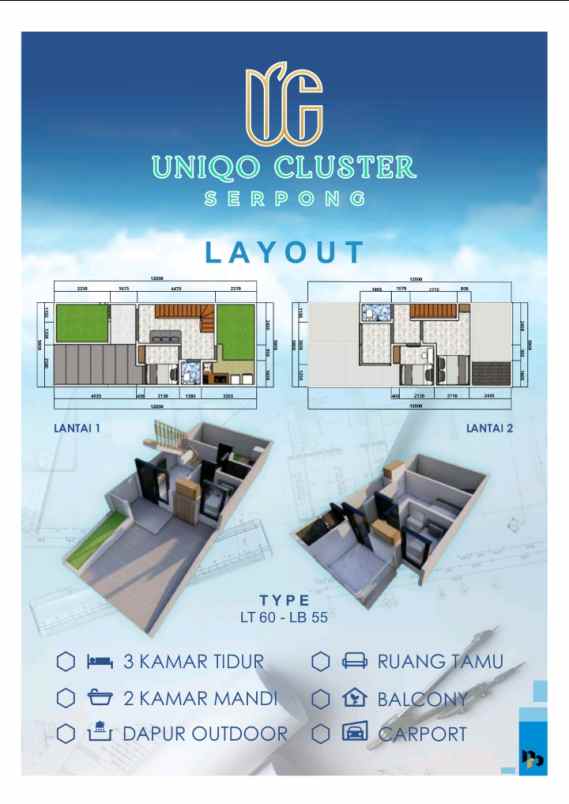 uniqo cluster serpong hunian nyaman untuk masa depan