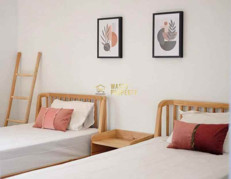 villa murah 2 lantai aestrtic di jalan damai gito gati