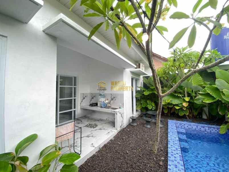 villa private pool di berbah sleman fully furnish