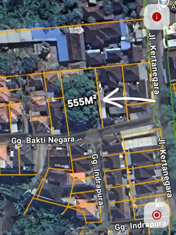 dijual 5 55 are jl kertanegara ubung kaja denpasar