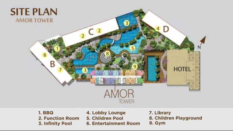 dijual apartemen jl raya pekayon