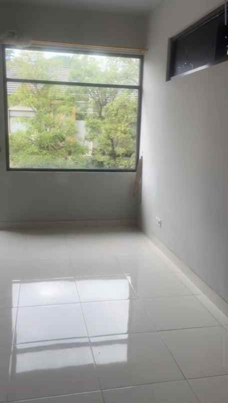 dijual cepat rumah cluster foglio foresta bsd city