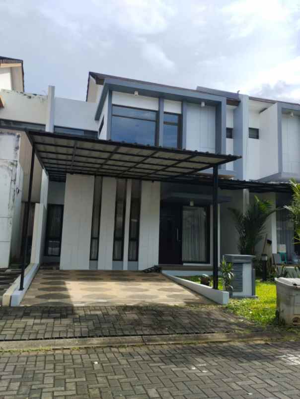dijual cepat rumah cluster foglio foresta bsd city
