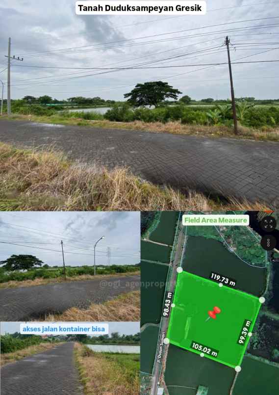 dijual cepat tanah murah di duduksampeyan gresik