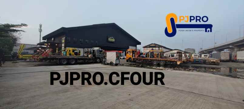 dijual gudang siap huni