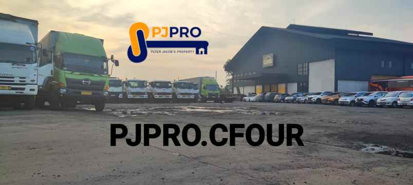 dijual gudang siap huni