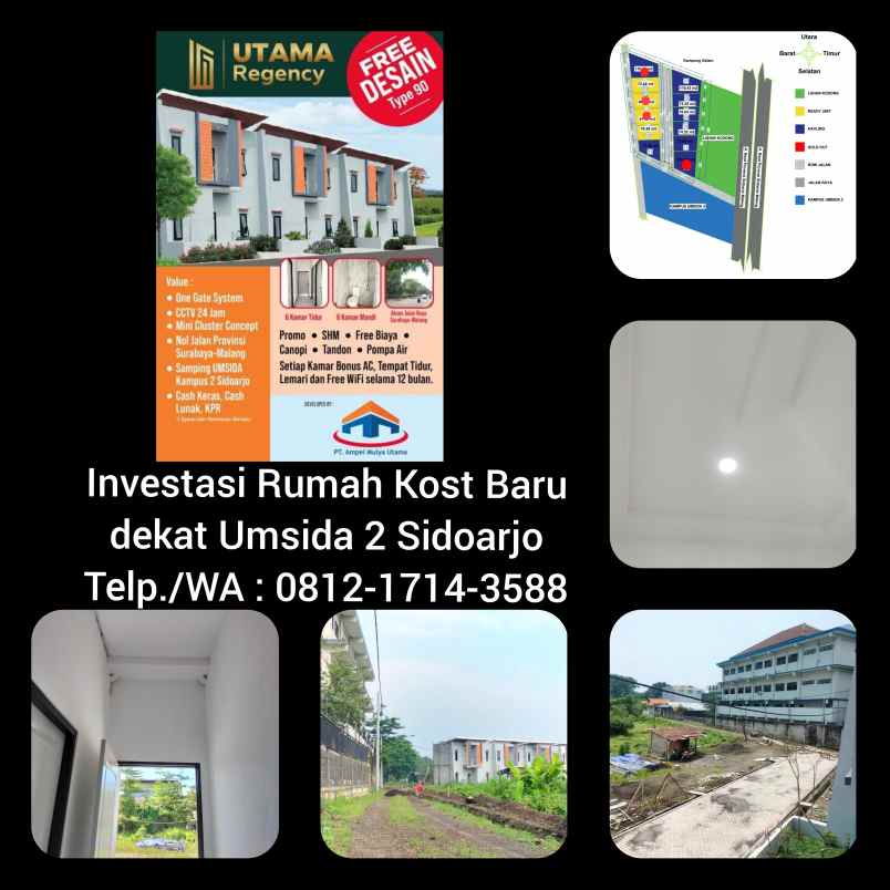 dijual kost candi dekat umsida 2 sidoarjo