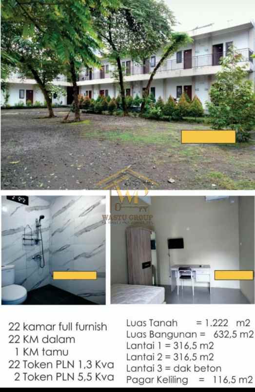 dijual kost mlati