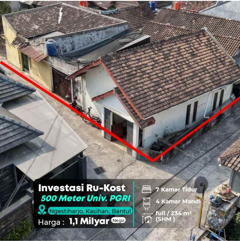 dijual kost ngestiharjo