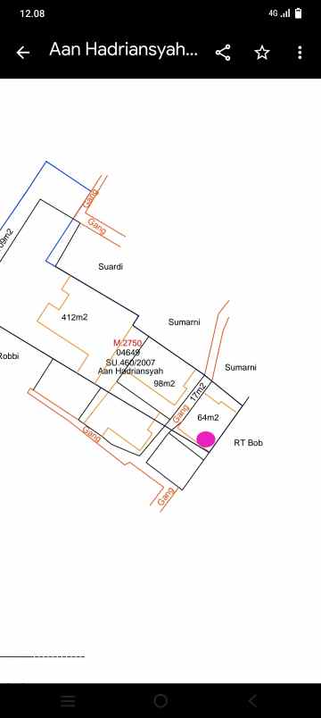 dijual murah harga nego rumah shm cikokol tangerang