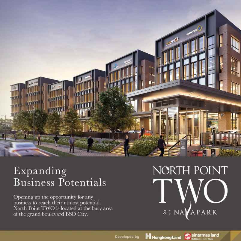 dijual north point tahap 2 bsd city tangerang