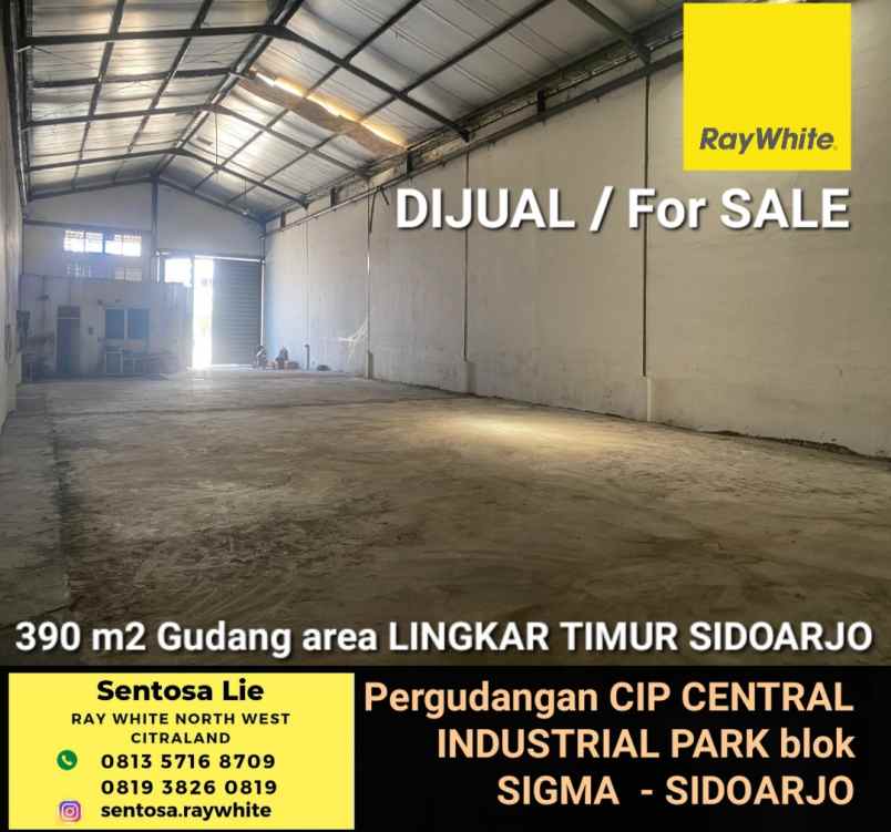 dijual ruko gudang kantor jalan lingkar timur