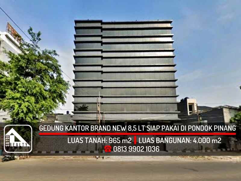 dijual ruko gudang kantor jl ciputat raya kebayoran lama