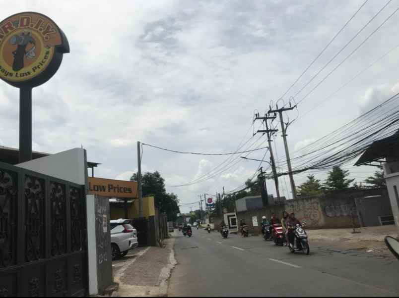 dijual ruko gudang kantor jl raya cimuning setu