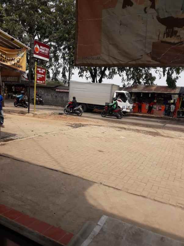 dijual ruko gudang kantor jl raya hm bosih selang