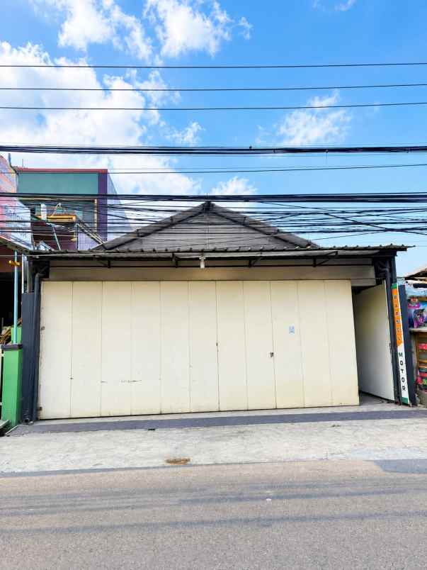 dijual ruko gudang kantor mainroad jl derwati kota