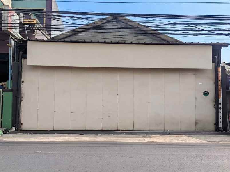dijual ruko gudang kantor mainroad jl derwati kota