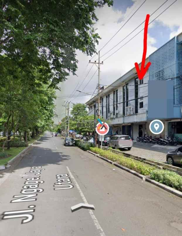 dijual ruko gudang kantor ngagel jaya utara