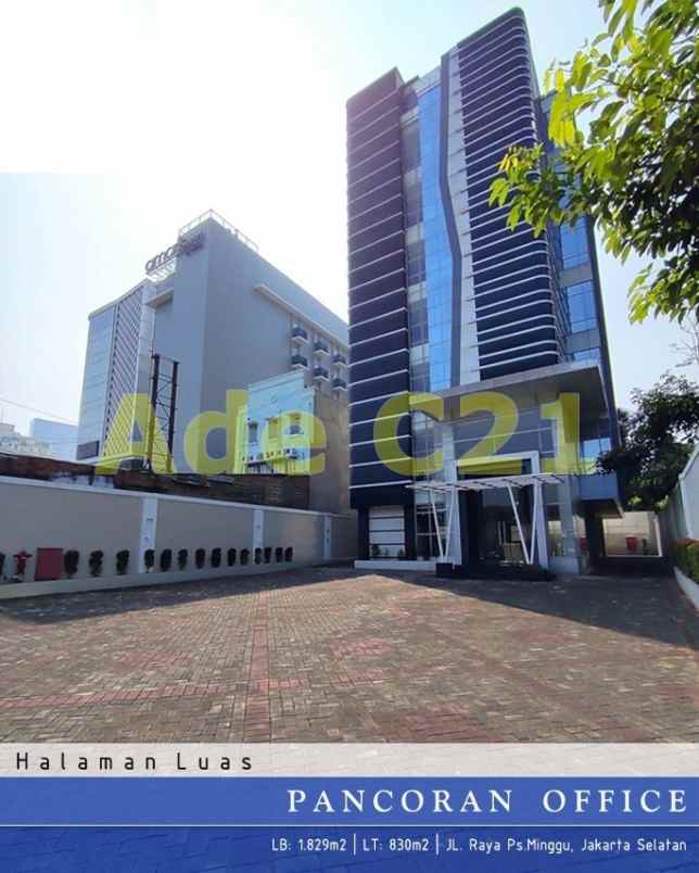 dijual ruko gudang kantor pancoran jakarta selatan