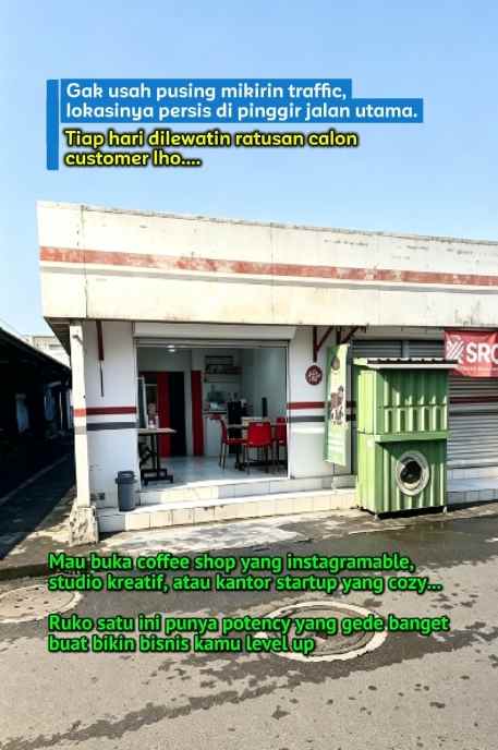 dijual ruko gudang kantor suryodiningratan