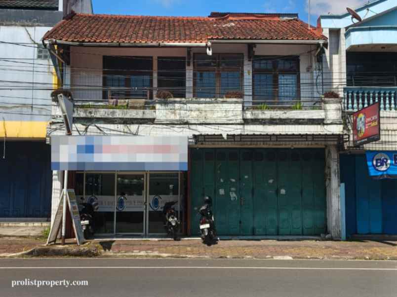 dijual ruko jl utama jendral sudirman purwokerto