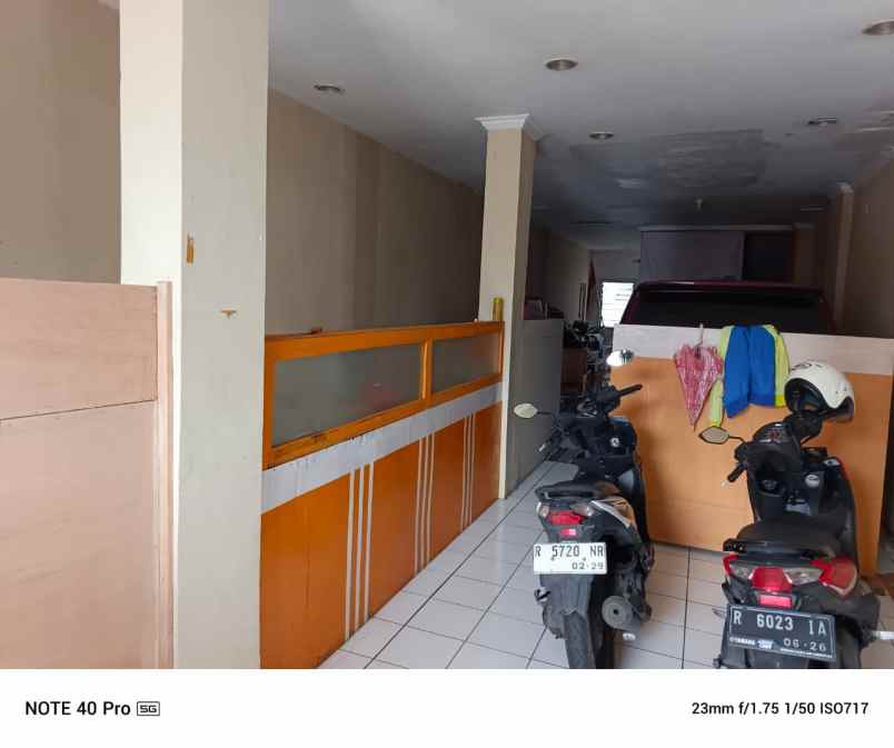dijual ruko jl utama jendral sudirman purwokerto