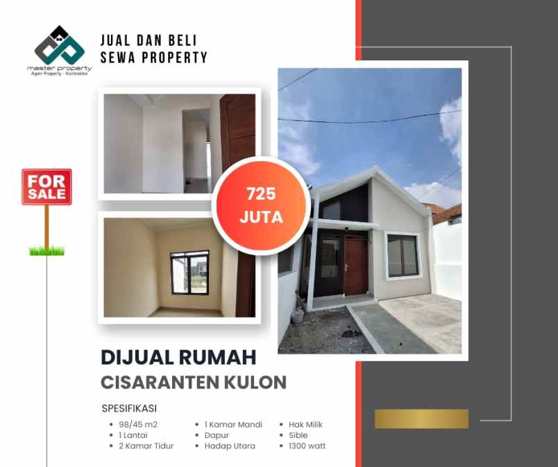 dijual rumah cisaranten kulon