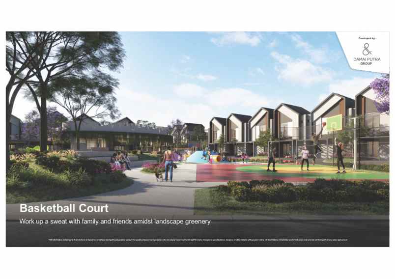 dijual rumah cluster navara harapan indah