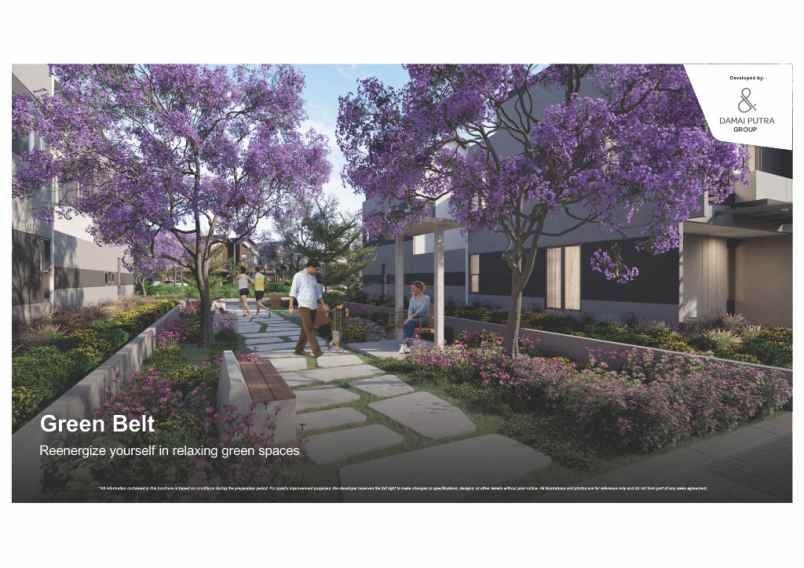 dijual rumah cluster navara harapan indah