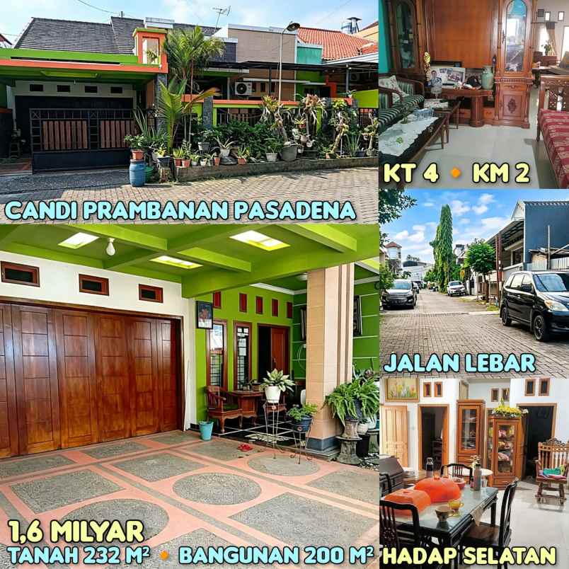 dijual rumah di candi prambanan pasadena semarang
