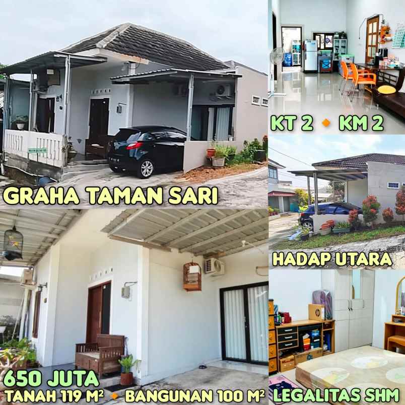dijual rumah di graha taman sari mangunharjo semarang
