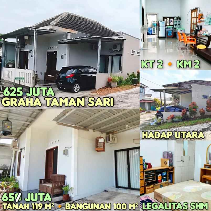 dijual rumah di graha taman sari mangunharjo semarang