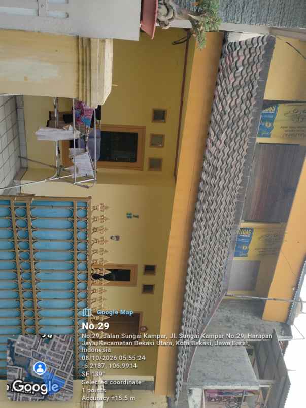 dijual rumah di perumahan harapan jaya ii