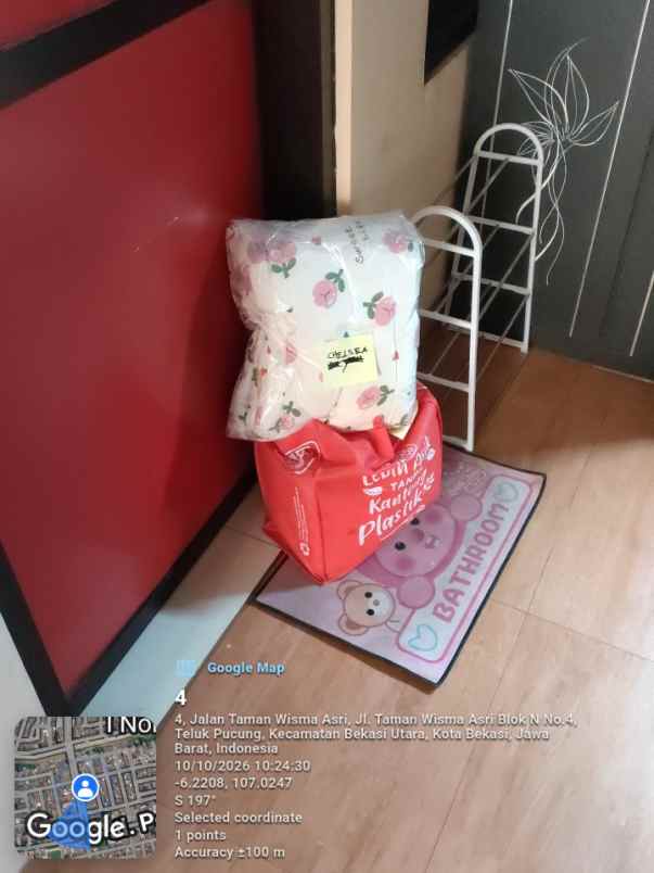 dijual rumah di perumahan harapan jaya ii