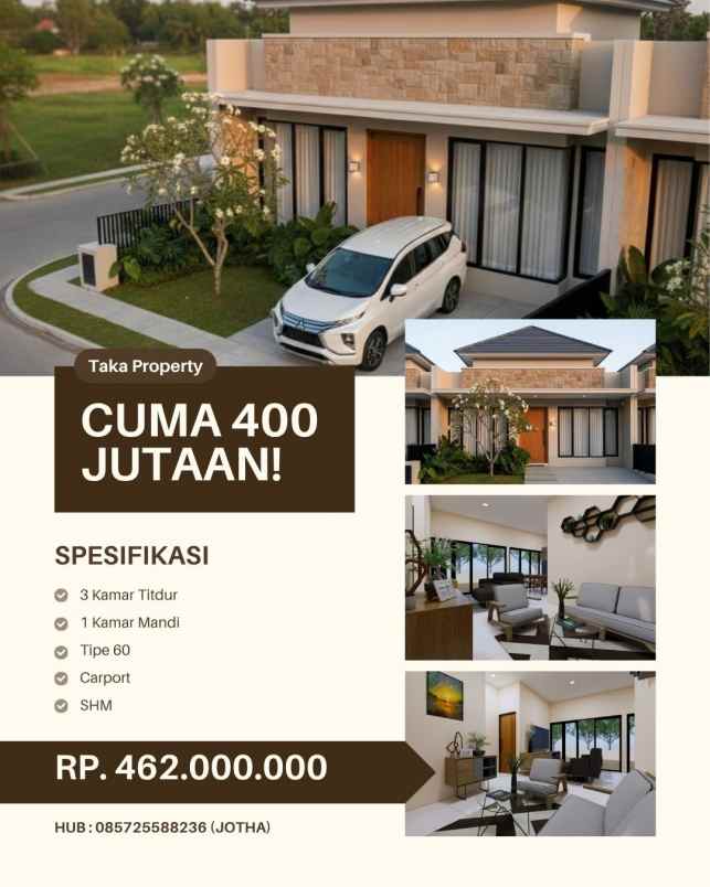 dijual rumah dusun i