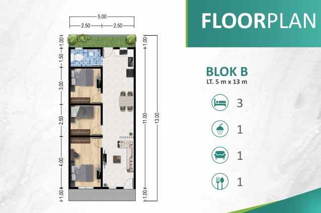 dijual rumah jalan alumunium 1 krakatau