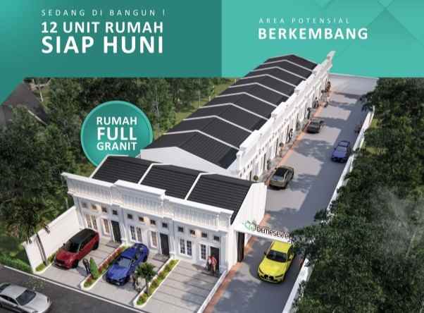 dijual rumah jalan alumunium 1 krakatau