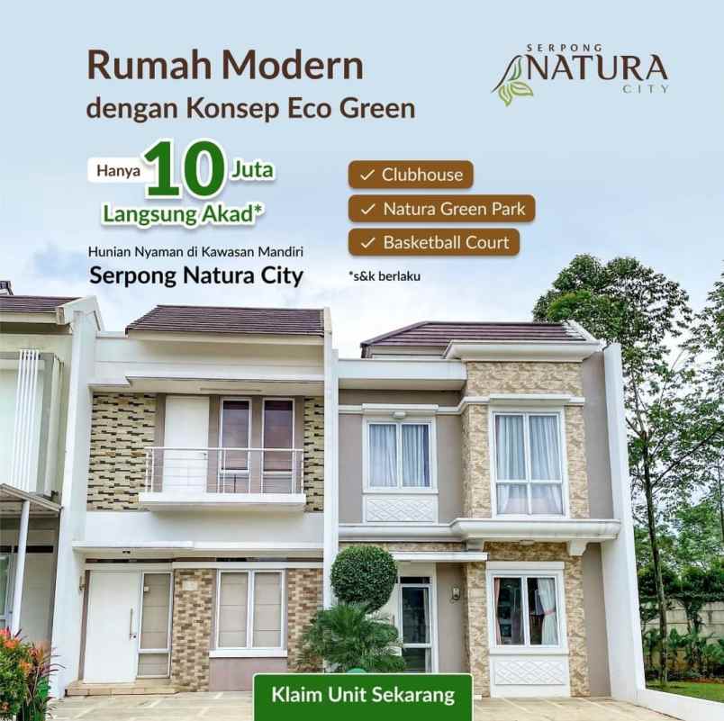 dijual rumah jalan raya serpong