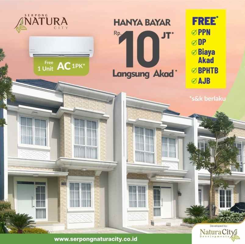 dijual rumah jalan raya serpong