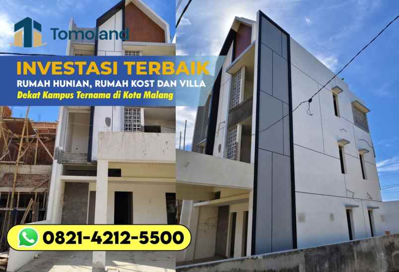 dijual rumah jl chili joyogrand blok