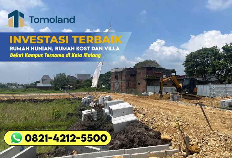 dijual rumah jl chili joyogrand blok