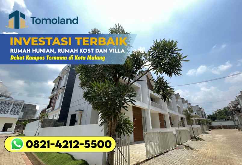 dijual rumah jl chili joyogrand blok