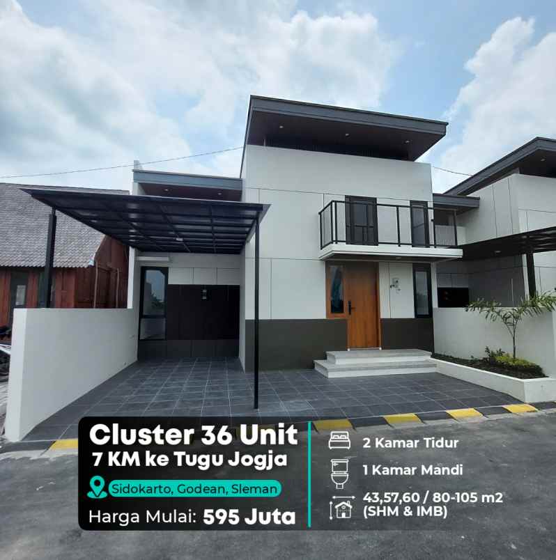 dijual rumah jl godean km 8