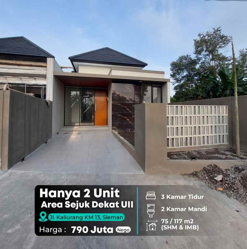 dijual rumah jl kaliurang km 13