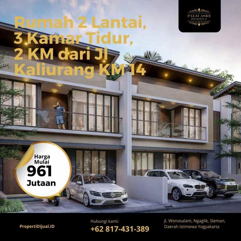 dijual rumah jl kaliurang sukoharjo