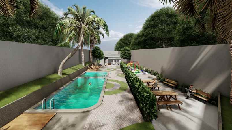 dijual rumah jl kav bpk cimanggis kec