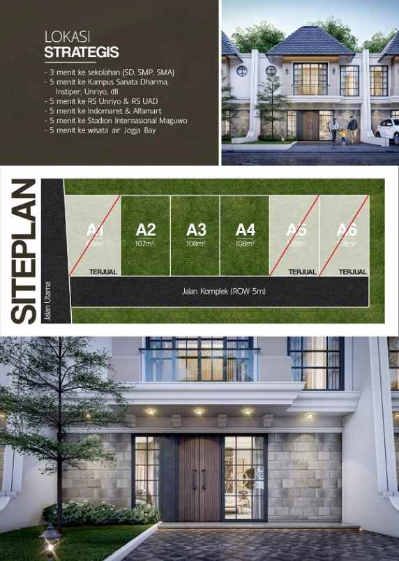 dijual rumah jl kayen raya tegalsari