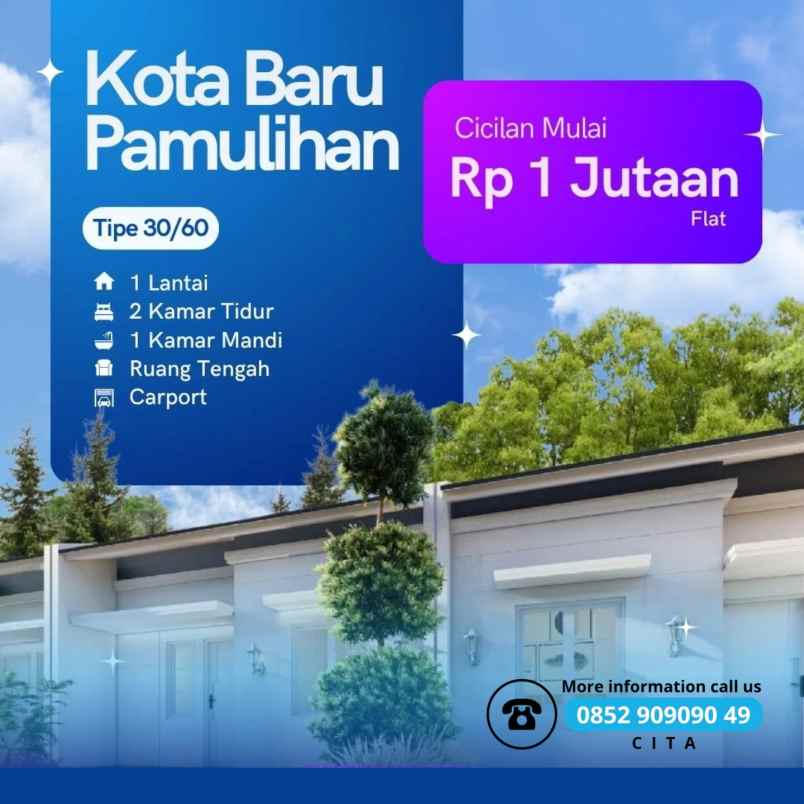 dijual rumah jl lebakjati rancakalong