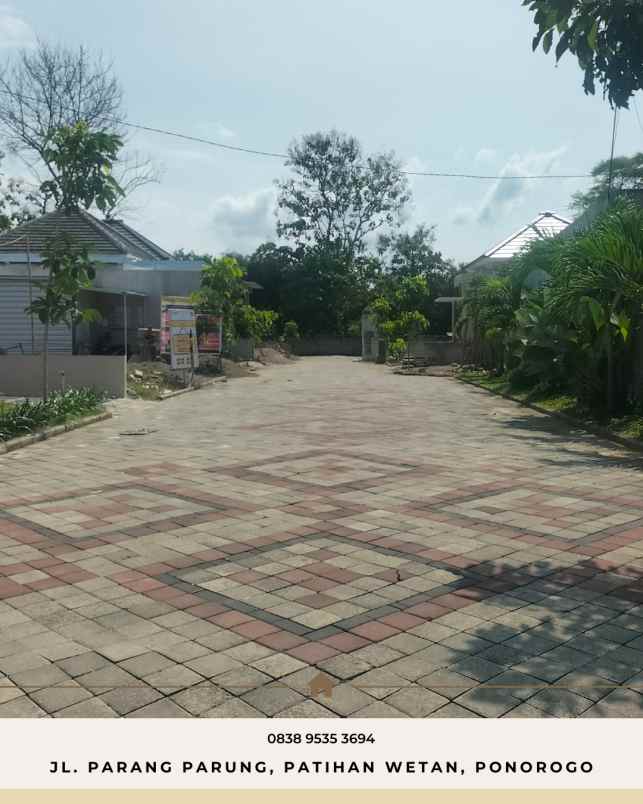 dijual rumah jl parang parung patihan